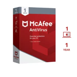 McAfee AntiVirus – 1-Year / 1-PC