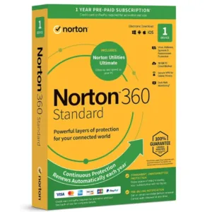 Norton 360 Standard 3 User 1 Year