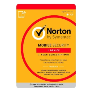 Norton Mobile Security 1 User 1 Year