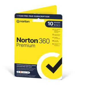 Norton 360 Premium 10 User 1 Year